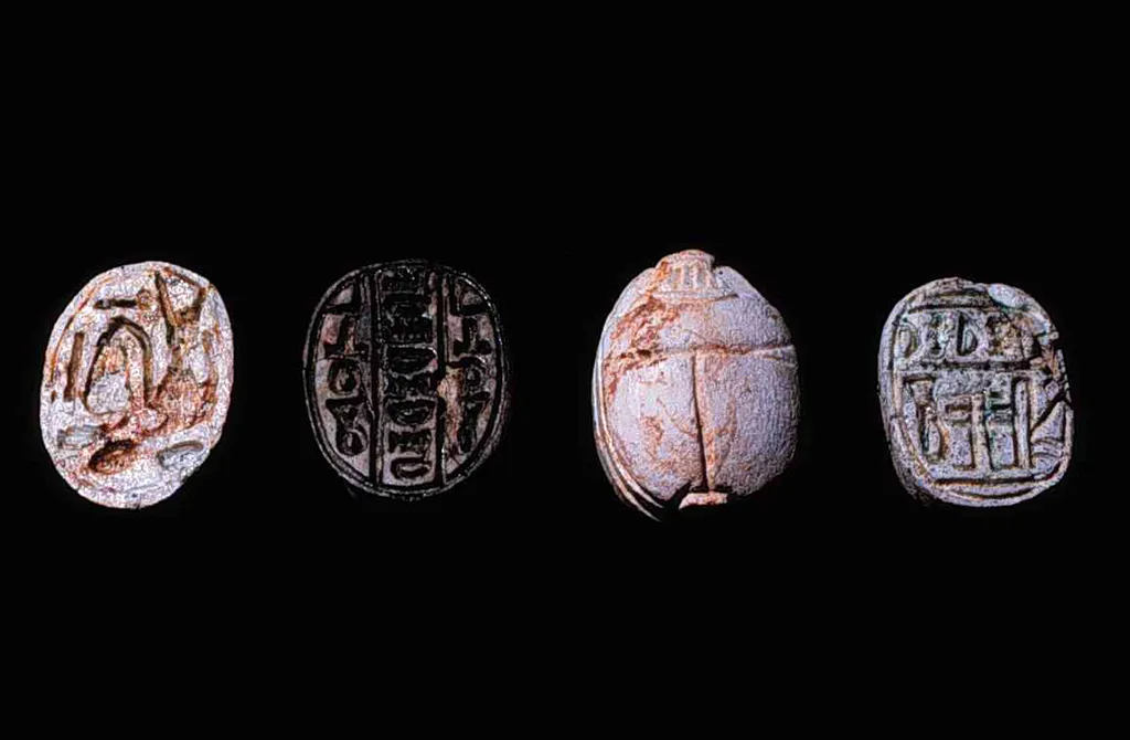 The Cape Gelidonya shipwreck c 1200 BC - Scarabs - Cape Gelidonya wreck